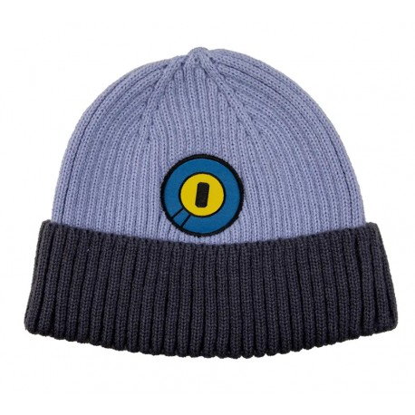 Bluish-gray and dark gray Rico Brawl Stars beanie