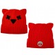 Gorro rojo Nita de Brawl Stars con orejas y diseño divertido