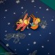 Set de 2 pins Le Petit Prince avec renard et avion