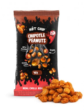 Amendoins Picantes 70g com Cobertura de Chipotle