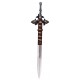 Espada Holy Moonlight de Bloodborne en acero y cuero