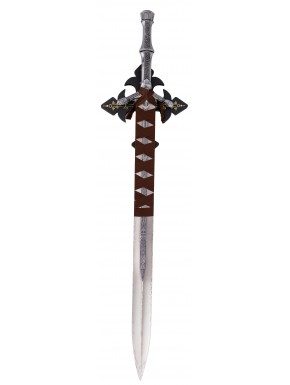 Espada Holy Moonlight de Bloodborne en acero y cuero
