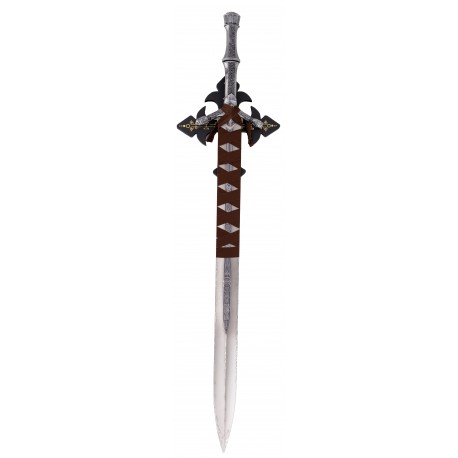 Espada Holy Moonlight de Bloodborne en acero y cuero
