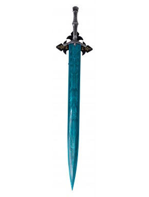 Épée Sainte Clair de Lune Bloodborne réplique avec lame vert-bleu
