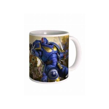 Mug en céramique Warhammer 40K avec Ultramarines VS Nurgle