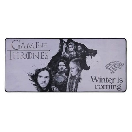 Vade Escolar Game of Thrones con personajes y lema 'Winter is Coming'