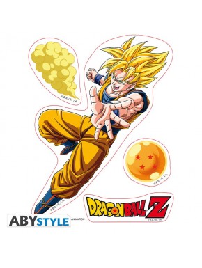 Stickers Dragon Ball Z avec Goku et Vegeta