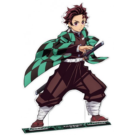 Figura acrílica de Tanjiro en Demon Slayer de 24 cm