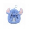 Porte-Monnaie en Peluche Bleu Stitch 100% Polyester