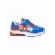 Chaussure de sport bleue Spidey avec LED et semelle PVC