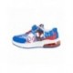 Deportiva azul Spidey con luces LED y suela PVC