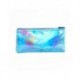 Estuche portatodo iridiscente azul de Stitch de Disney