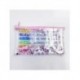 Ensemble de stylos gel Hello Kitty dans pochette transparente