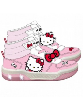 Zapatillas Hello Kitty con luces y suela PVC