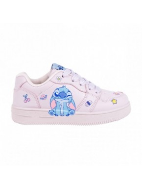 Zapatillas rosas de Stitch con suela de PVC para niños