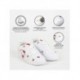Zapatillas blancas Hello Kitty para niña con suela de PVC
