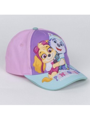 Boné rosa Paw Patrol Skye e Everest para crianças
