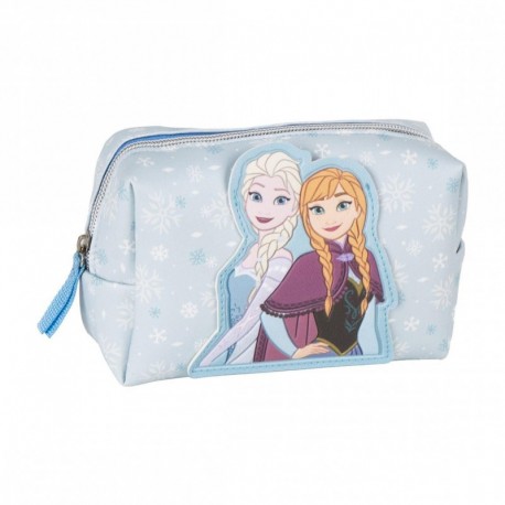 Neceser azul de Frozen con Elsa y Anna