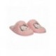Chaussons de maison ouverts Hello Kitty en polyester rose