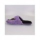 Chaussons de maison violets Kuromi Hello Kitty