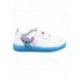 Chaussures de sport blanches Stitch avec semelle bleue