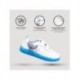Chaussures de sport blanches Stitch avec semelle bleue