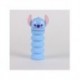 Estuche portatodo de silicona 3D de Stitch y Angel de Disney