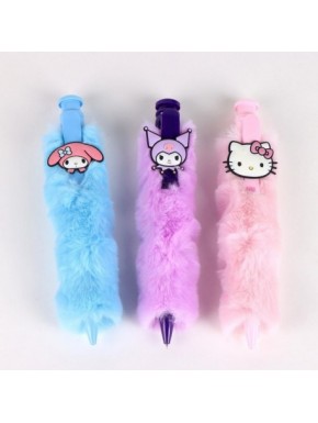 Bolígrafos peluche Hello Kitty en colores pastel