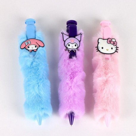 Bolígrafos peluche Hello Kitty en colores pastel
