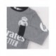 Pijama largo gris Real Madrid para niños