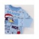 Pull de Noël bleu clair Bluey pour enfants