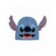 Gorro de Stitch azul con orejas moradas y cara bordada