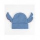 Gorro de Stitch azul con orejas moradas y cara bordada