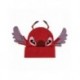 Bonnet en Tricot Rouge de Stitch - 100% Acrylique