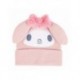 Bonnet tricoté rose Hello Kitty avec nœud et oreilles
