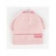 Gorro de punto rosa de Hello Kitty con lazo y orejas