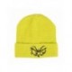 Bonnet vert en maille avec design de The Grinch