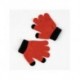 Ensemble bonnet et gants Spiderman rouge