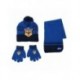 Conjunto de bufanda, gorro y guantes Paw Patrol azul