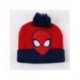Conjunto de gorro, bufanda y guantes Spiderman en azul y rojo