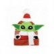 Gorro natalino vermelho The Mandalorian com Grogu