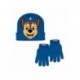 Conjunto de gorro e luvas Chase Paw Patrol azul