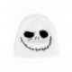 Gorro de punto blanco con diseño de Jack Skellington