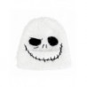 Gorro de Tricô Jack Skellington Branco 100% Poliéster