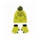 Conjunto gorro y guantes The Grinch verde