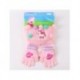 Conjunto bufanda, gorro y guantes Peppa Pig rosa