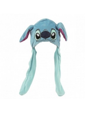 Gorro azul de Stitch con orejas tridimensionales