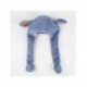 Gorro azul de Stitch con orejas tridimensionales
