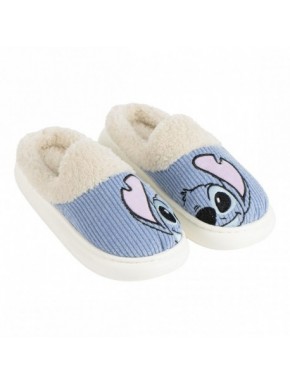 Zapatillas de casa Stitch azul poliéster
