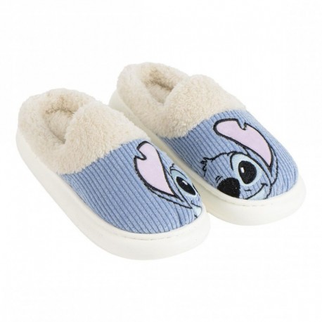 Zapatillas de casa Stitch azul poliéster
